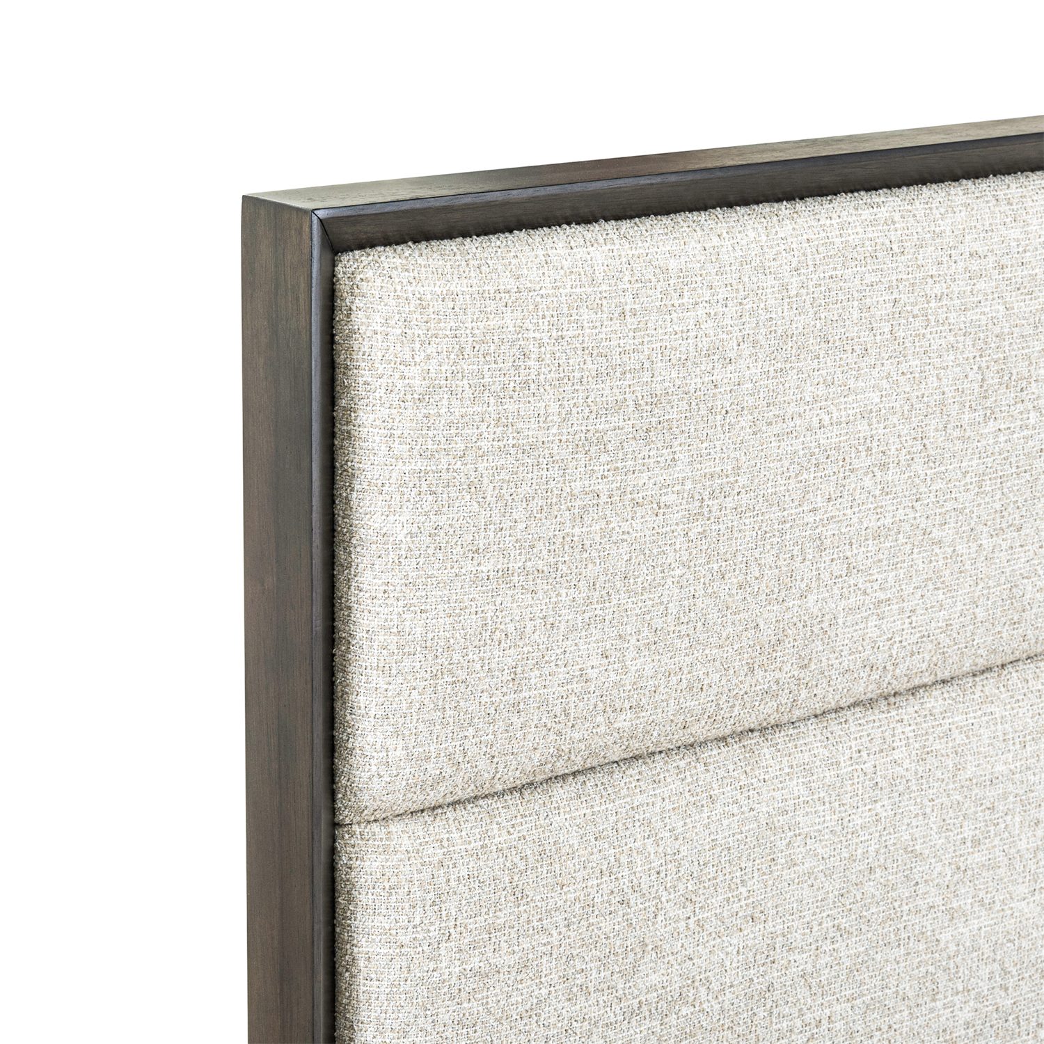 Century Modern Queen Upholstery Platform Bed