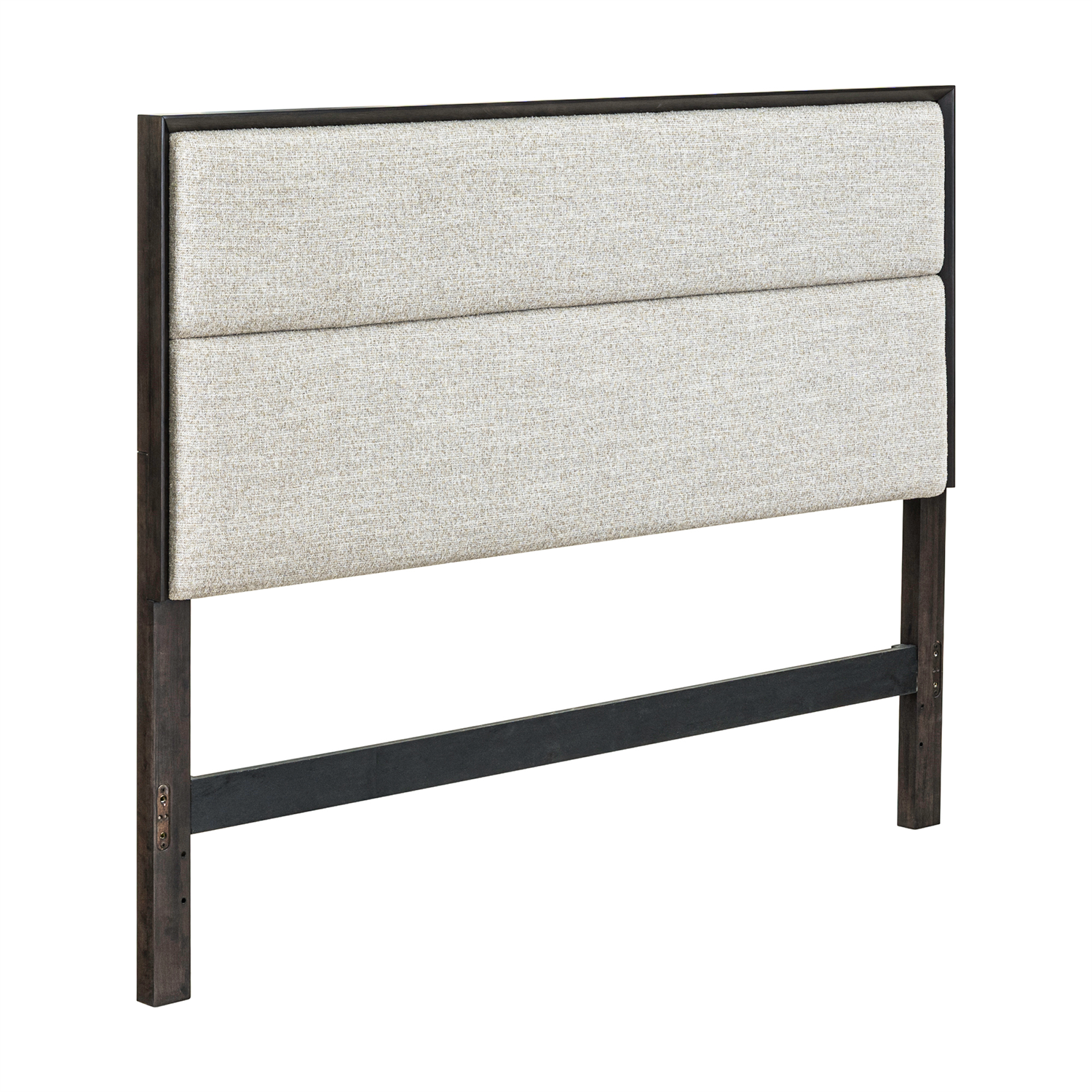 Century Modern Queen Upholstery Panel Headboard
