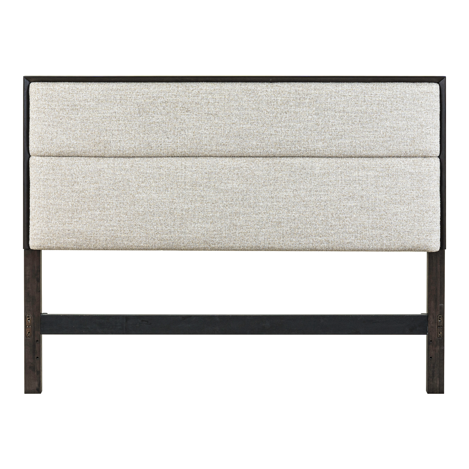 Century Modern Queen Upholstery Panel Headboard