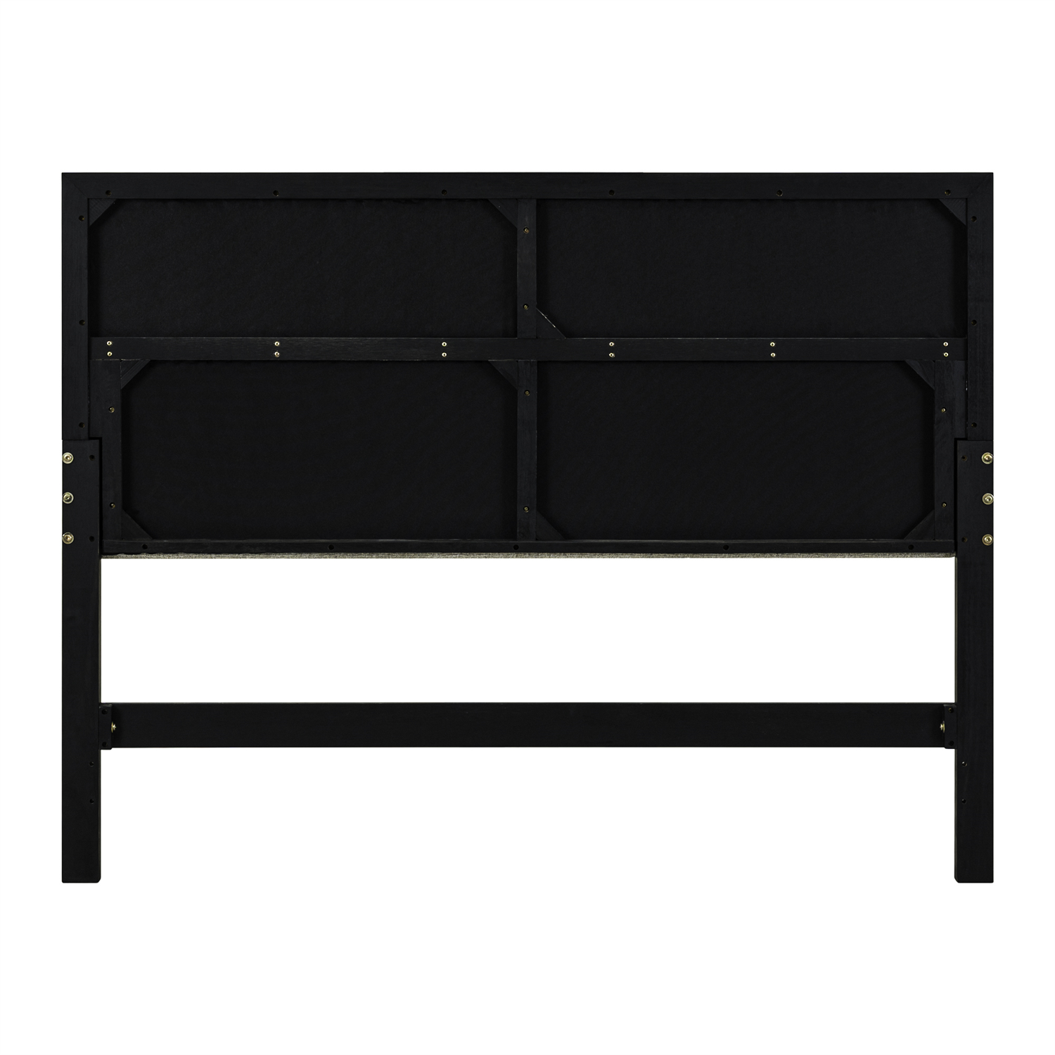Century Modern Queen Upholstery Panel Headboard