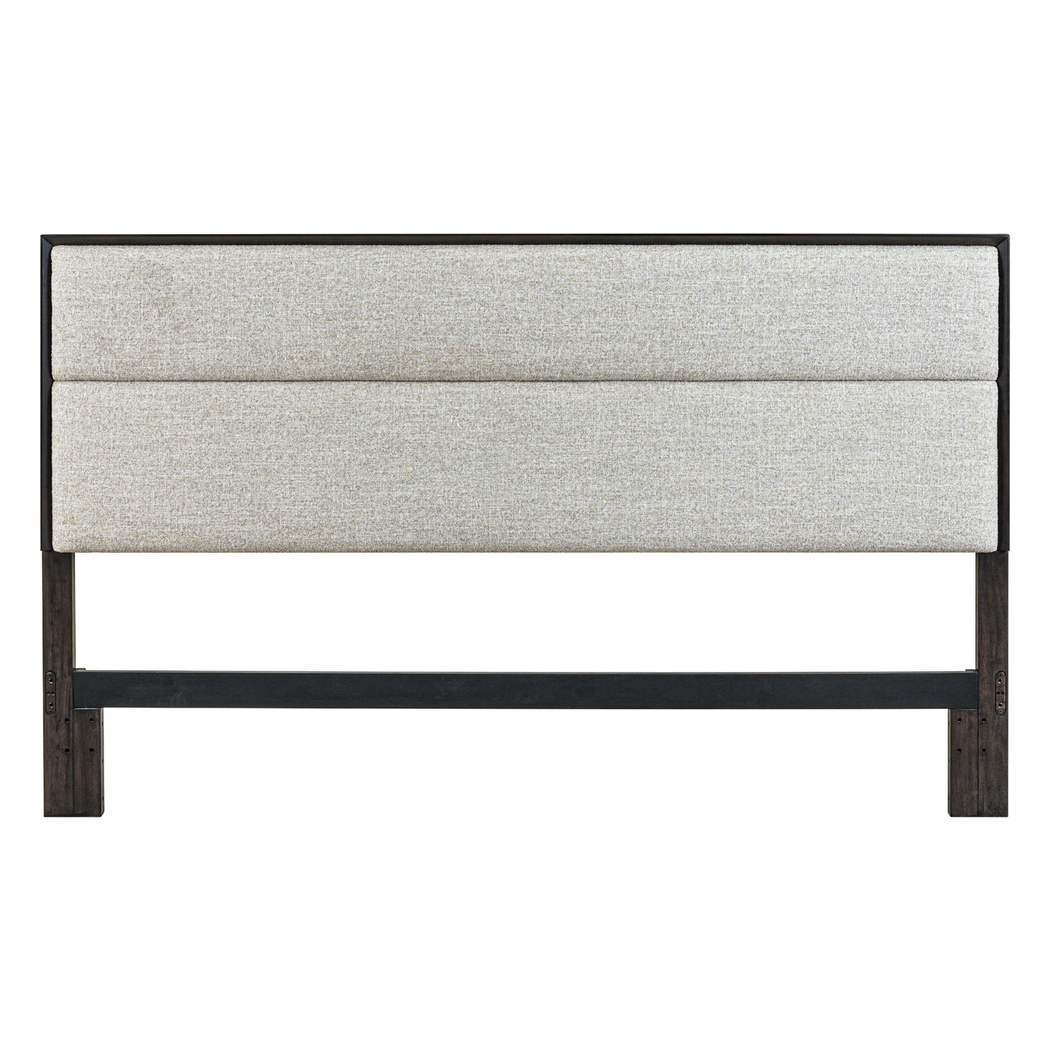 Century Modern King Upholstery Panel Headboard