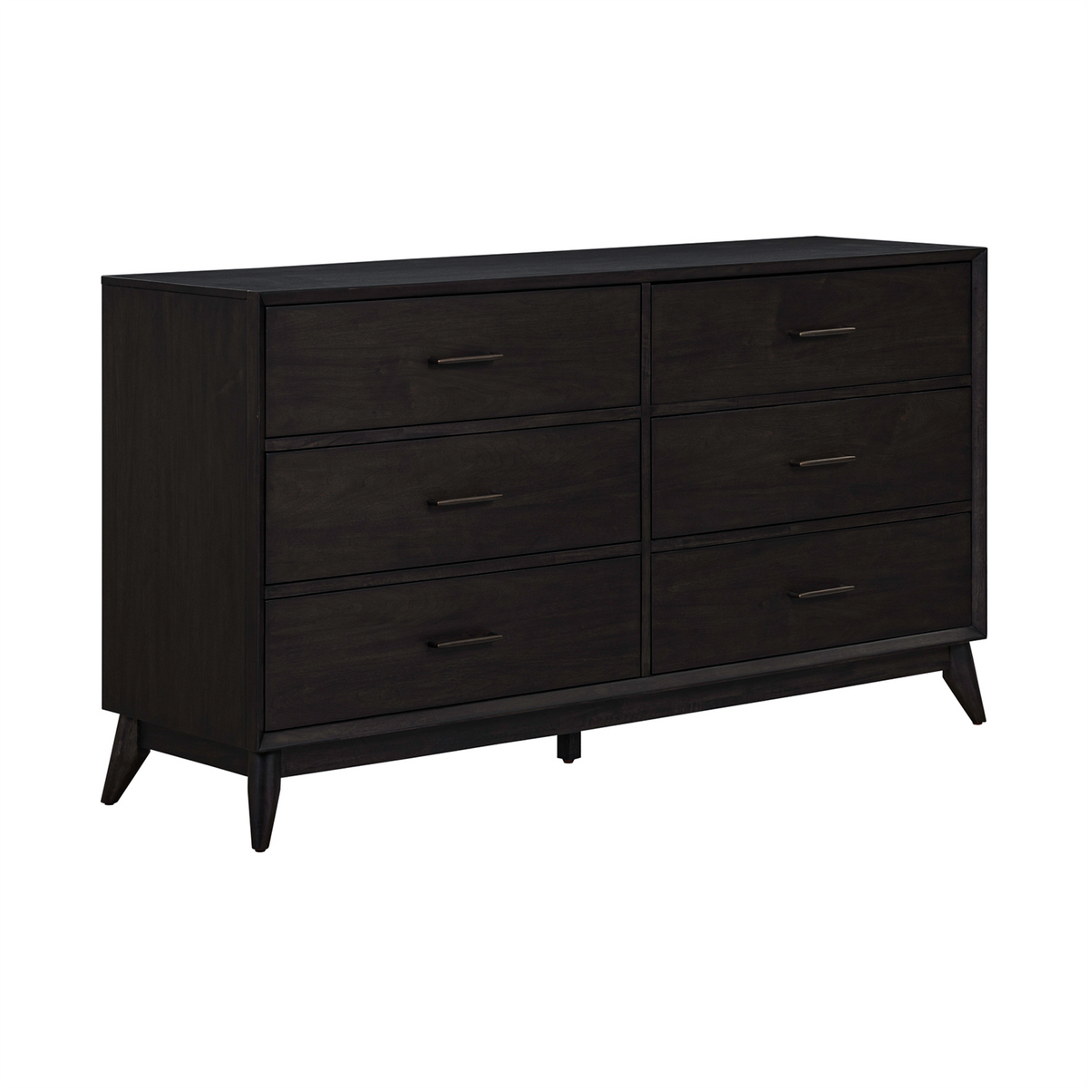 Century Modern 6 Drawer Dresser