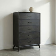 Century Modern 5 Drawer Chest