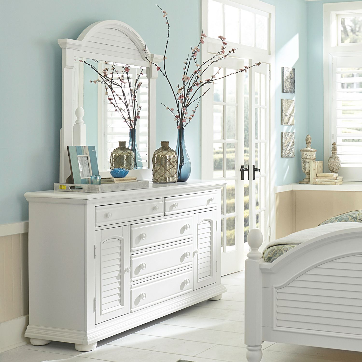 Summer House Dresser & Mirror