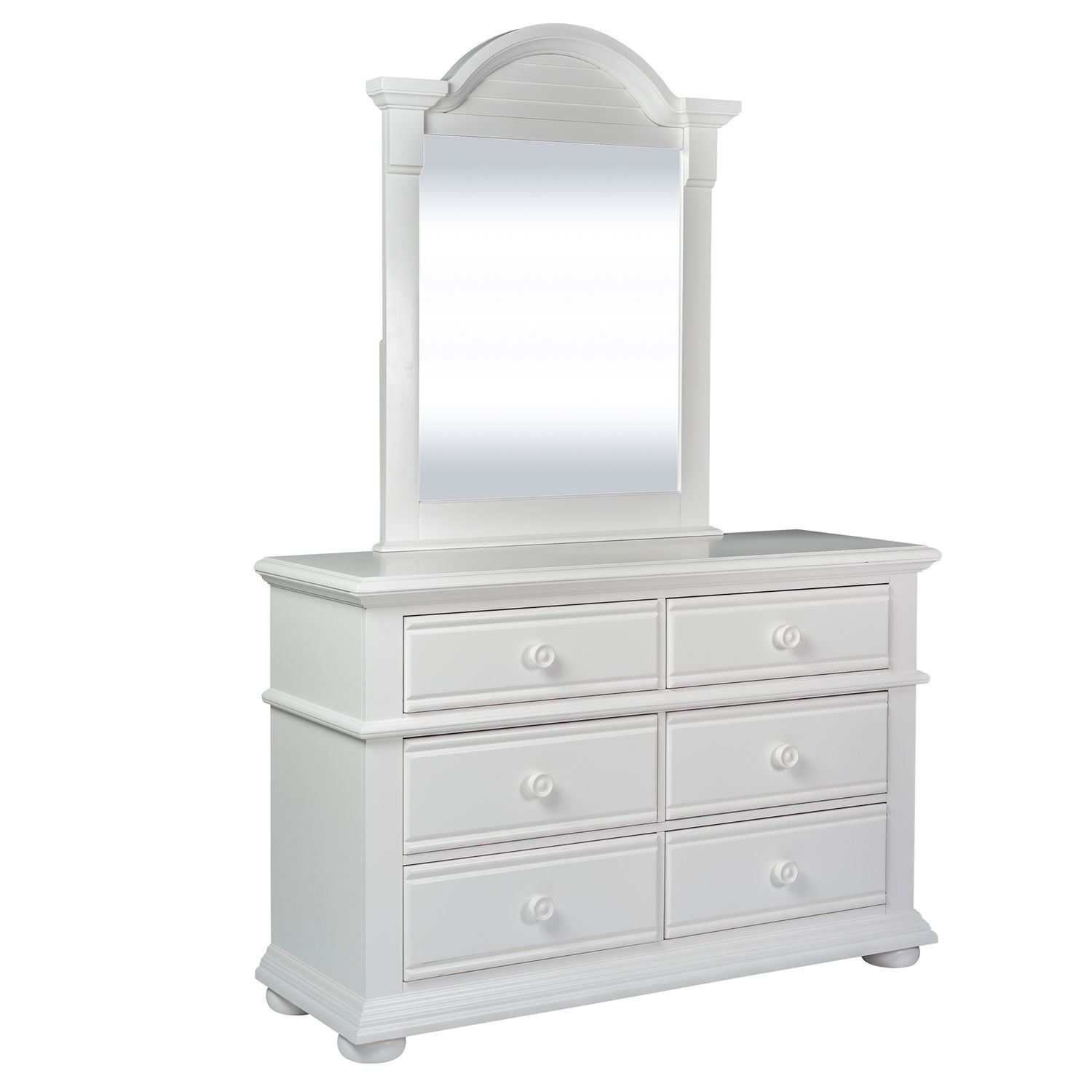 Summer House Full Panel Bed, Dresser & Mirror