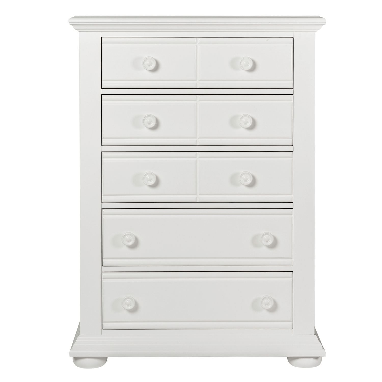 Summer House King Panel Bed, Dresser & Mirror, Chest