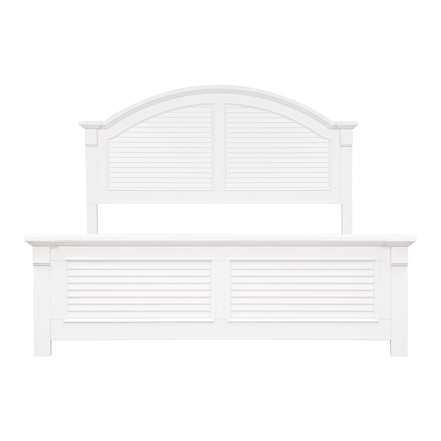 Summer House King Panel Bed, Dresser & Mirror, Nightstand
