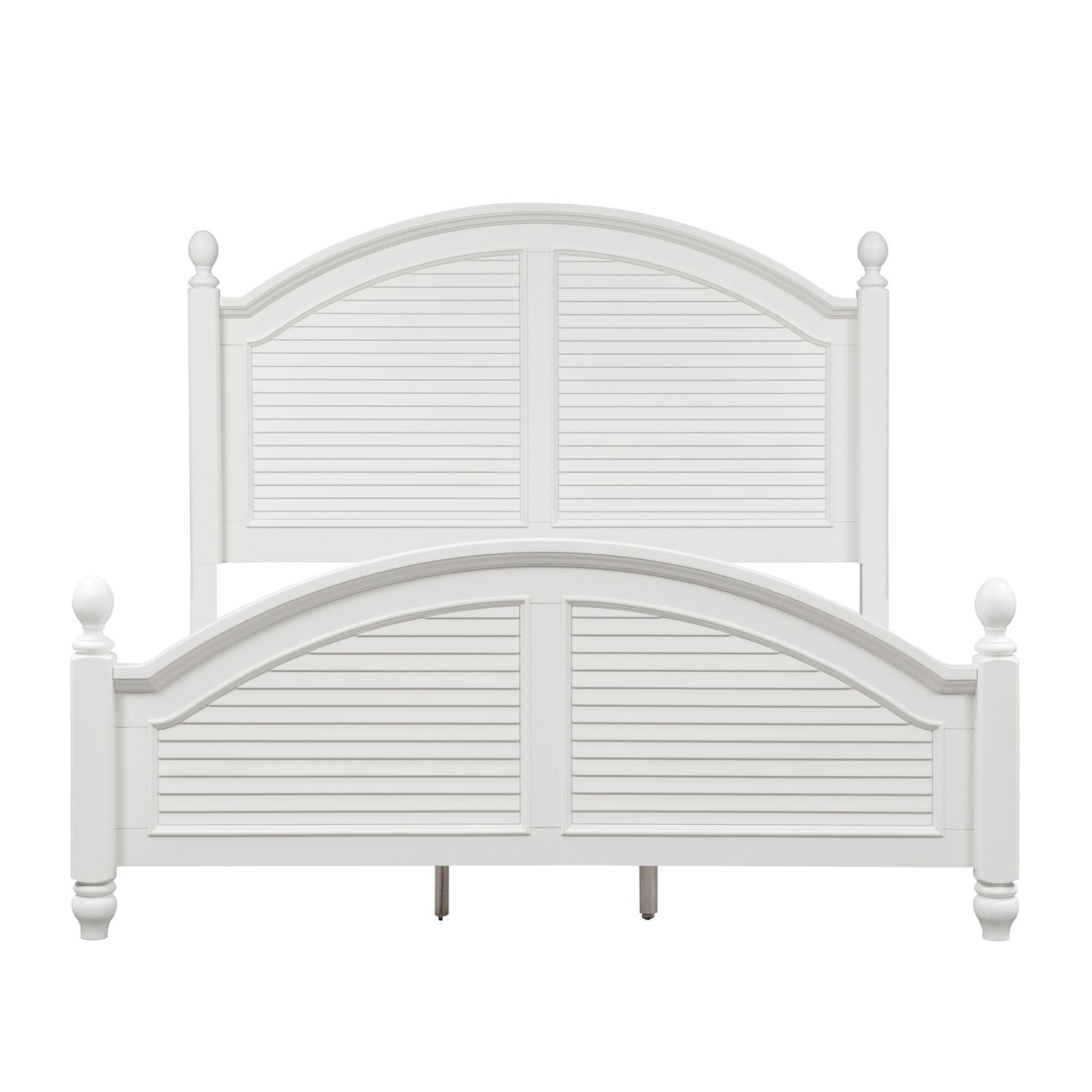 Summer House King Poster Bed, Dresser & Mirror, Chest, Nightstand