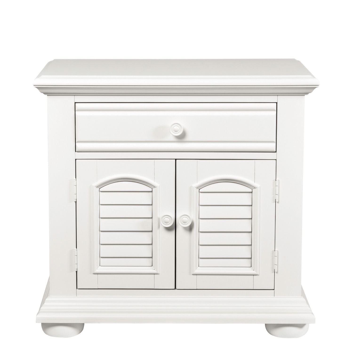 Summer House King Poster Bed, Dresser & Mirror, Chest, Nightstand