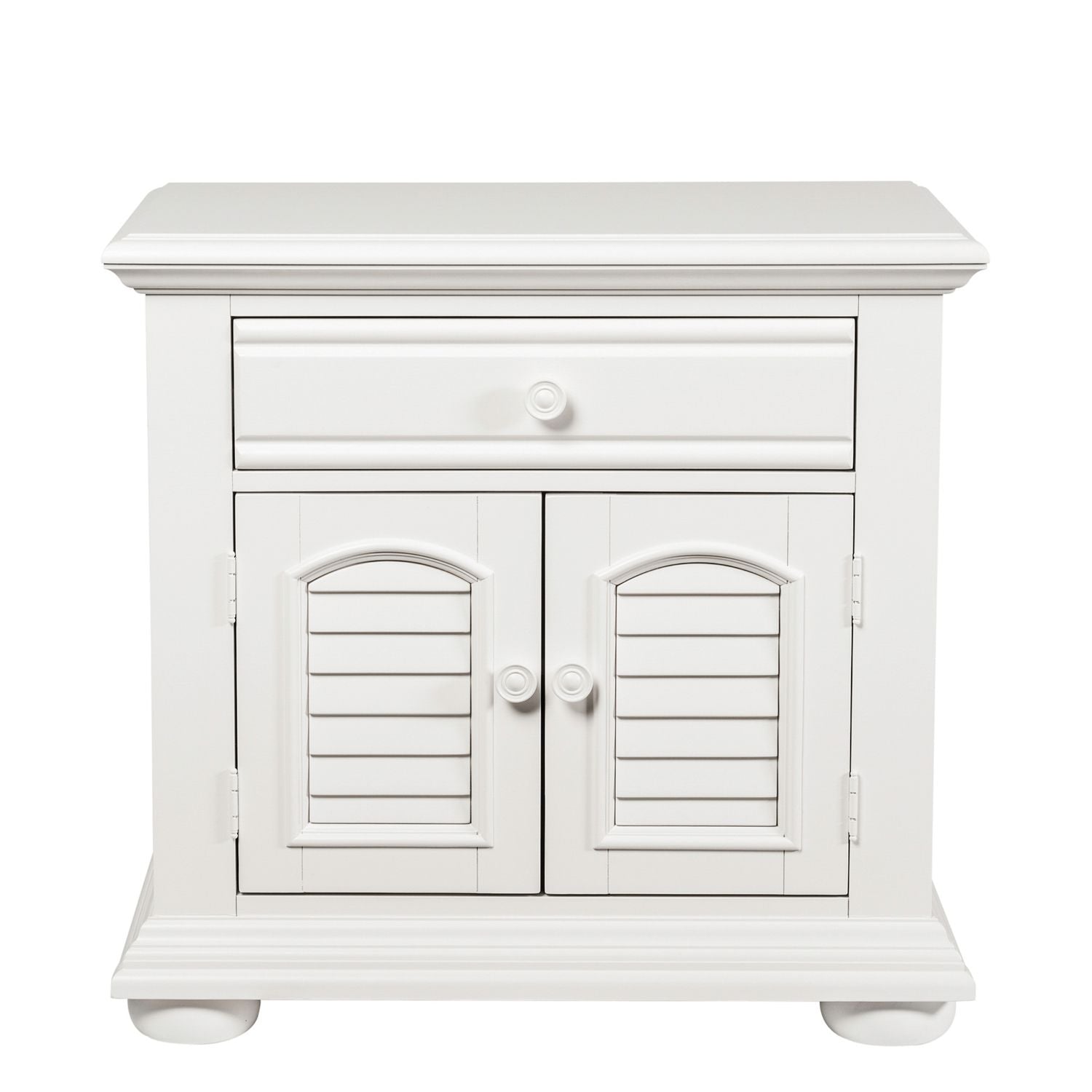 Summer House King Poster Bed, Dresser & Mirror, Nightstand