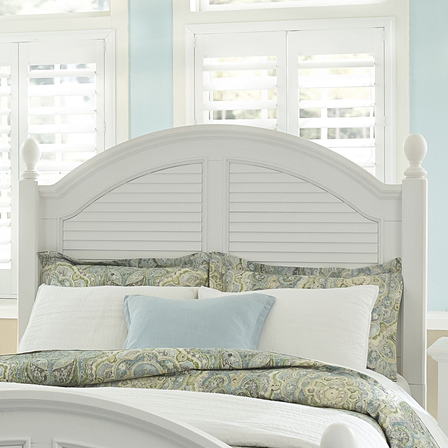 Summer House I King Poster Headboard