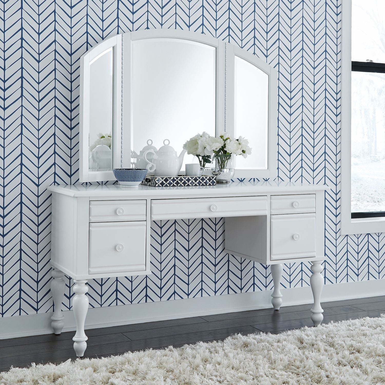 Summer House Vanity Mirror