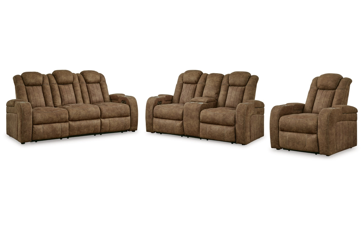 Wolfridge Sofa, Loveseat and Recliner