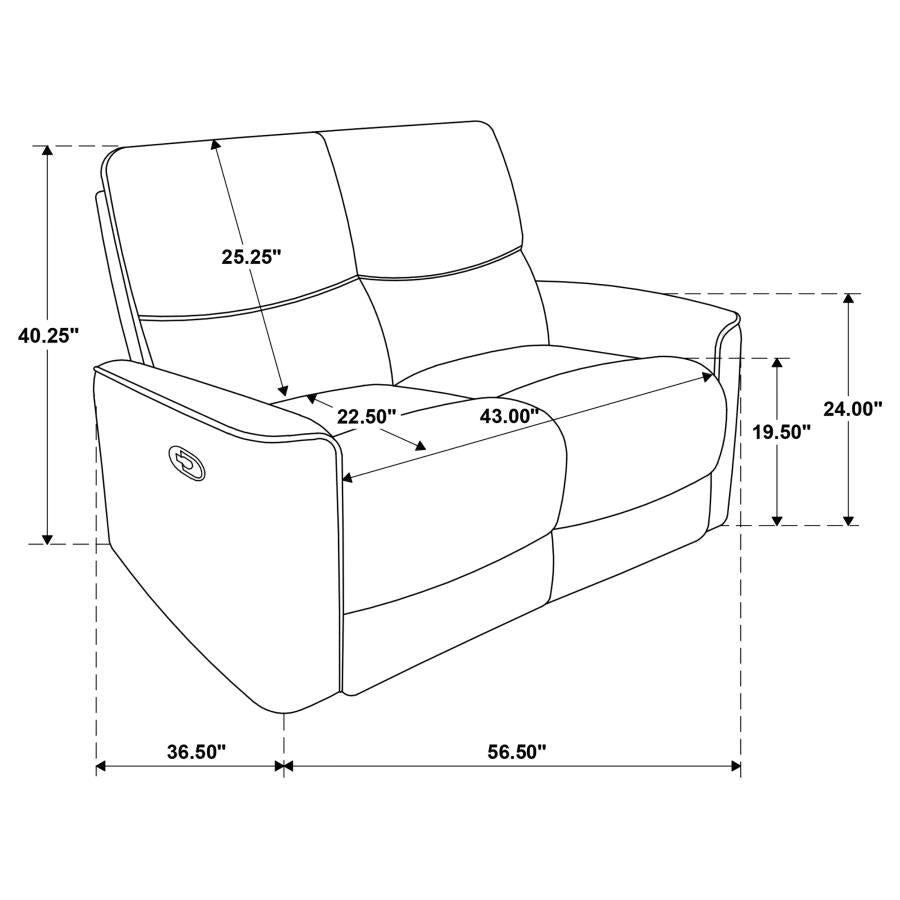 Navarro 3-piece Upholstered Reclining Sofa Set Burnt Orange