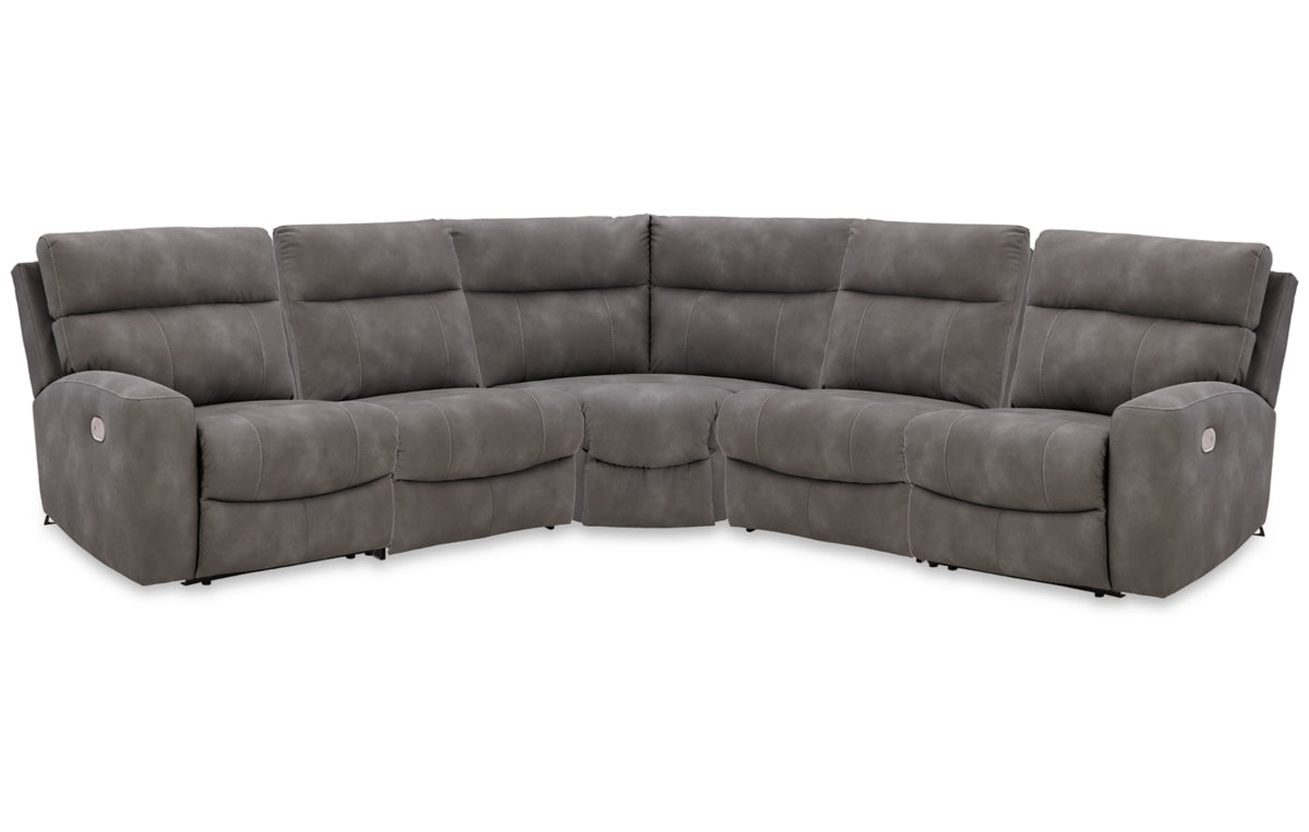 Next-Gen Durapella 5-Piece Power Reclining Sectional