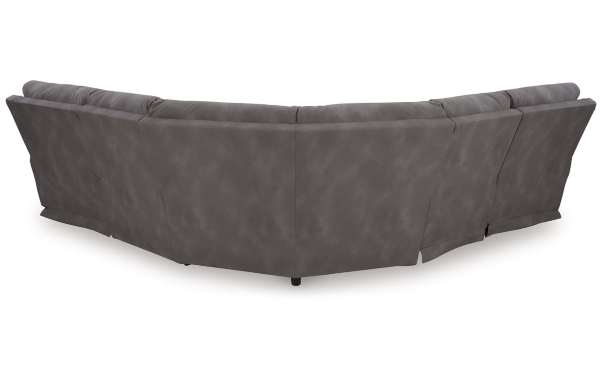 Next-Gen Durapella 5-Piece Power Reclining Sectional