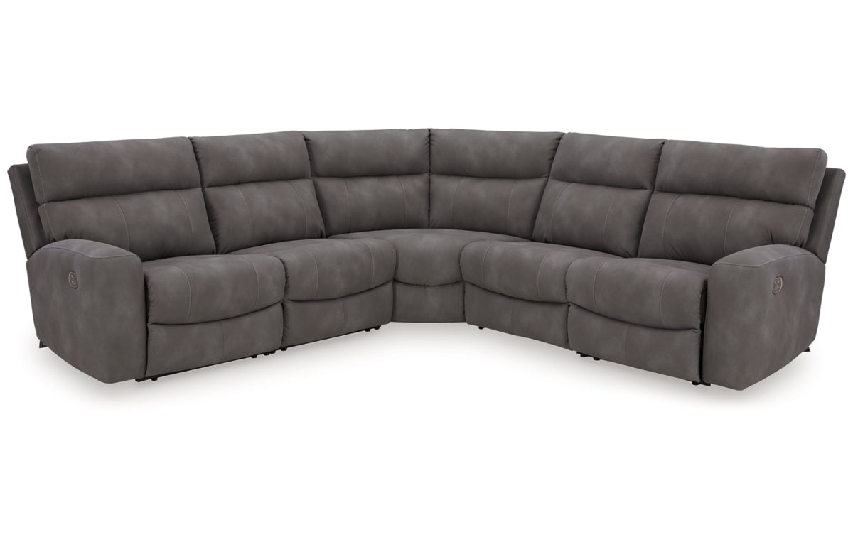 Next-Gen Durapella 5-Piece Power Reclining Sectional