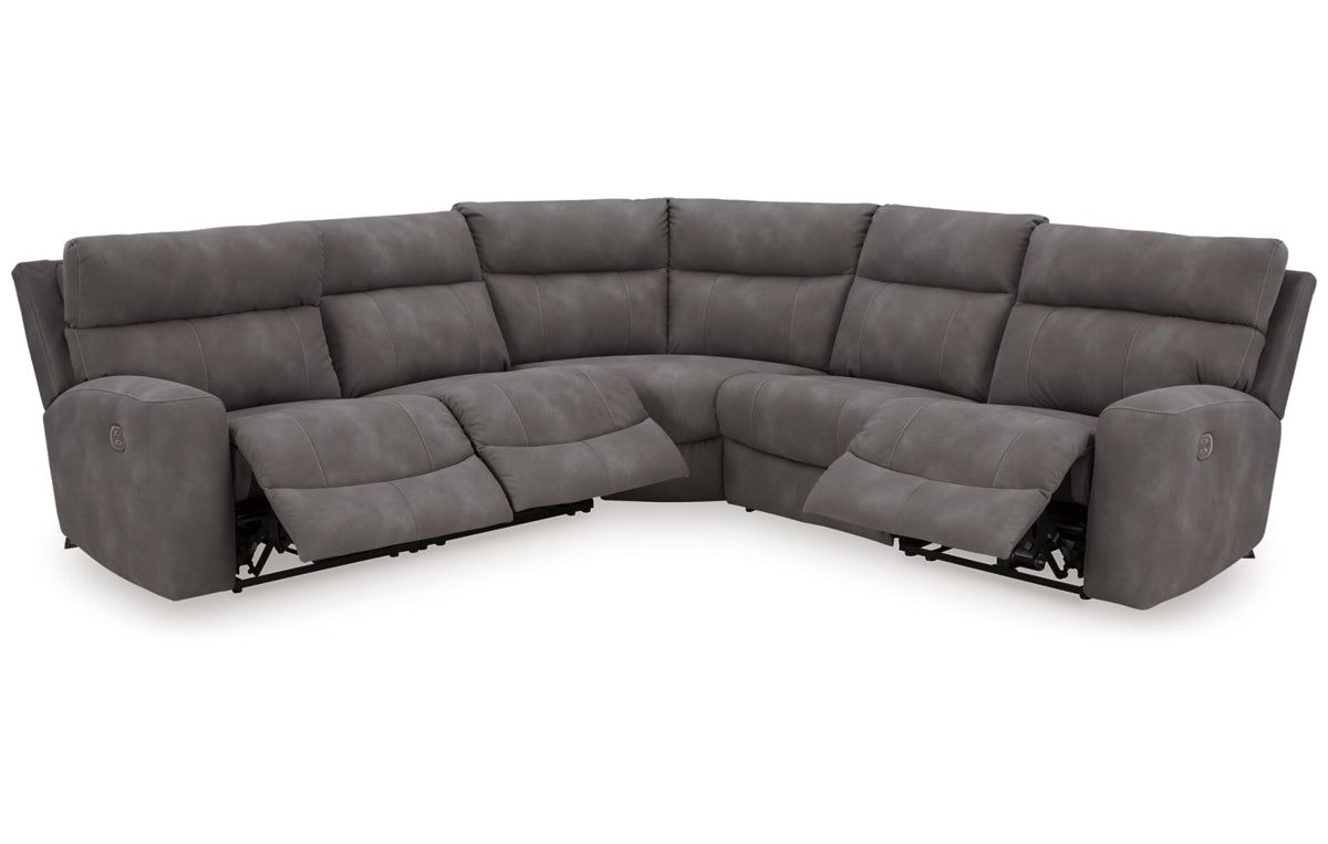 Next-Gen Durapella 5-Piece Power Reclining Sectional