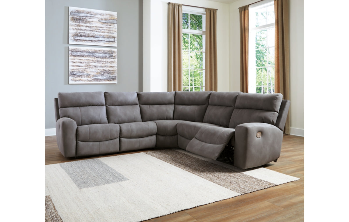 Next-Gen Durapella 5-Piece Power Reclining Sectional