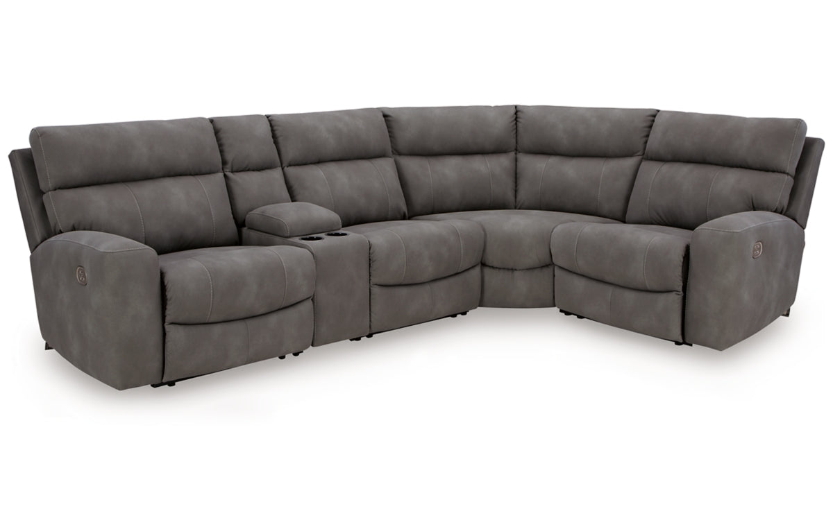 Next-Gen Durapella 5-Piece Power Reclining Sectional