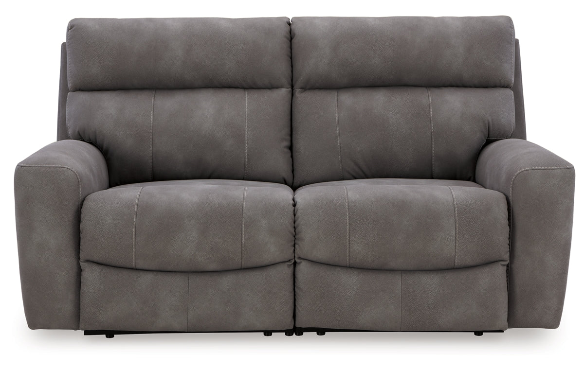 Next-Gen Durapella 2-Piece Power Reclining Sectional Loveseat