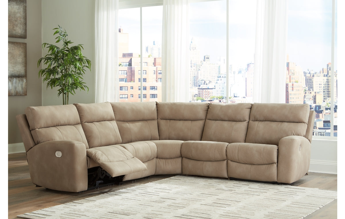 Next-Gen Durapella 5-Piece Power Reclining Sectional