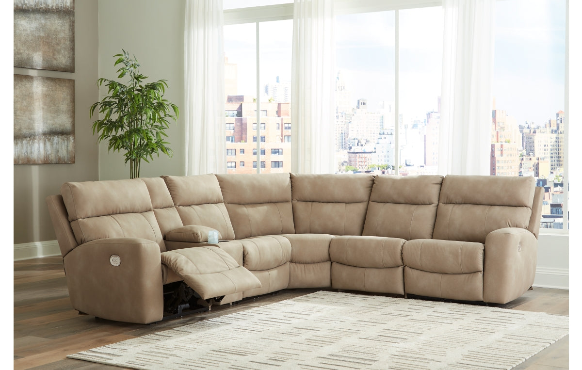 Next-Gen Durapella 6-Piece Power Reclining Sectional