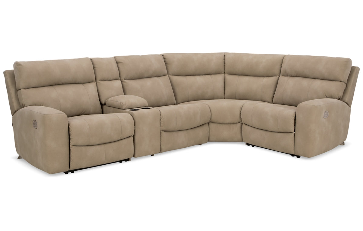 Next-Gen Durapella 5-Piece Power Reclining Sectional
