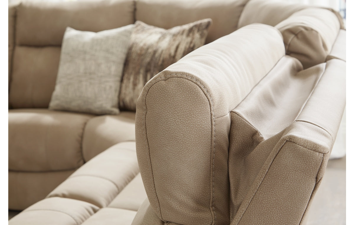 Next-Gen Durapella 5-Piece Power Reclining Sectional