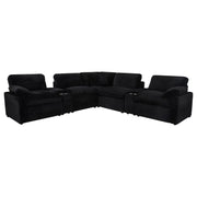 Collins 7-piece Modular Power Reclining Sectional Black