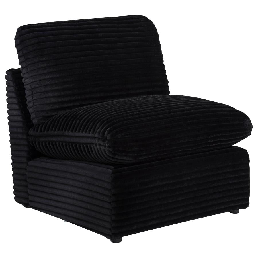 Collins 5-piece Modular Power Reclining Sectional Black