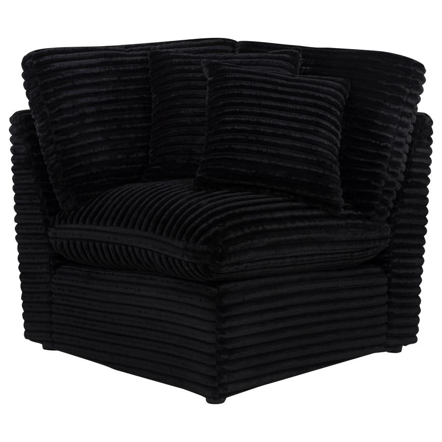 Collins 5-piece Modular Power Reclining Sectional Black
