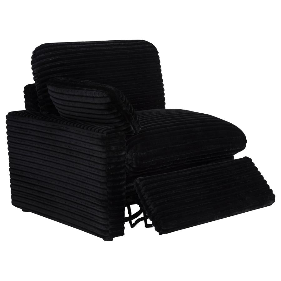 Collins 5-piece Modular Power Reclining Sectional Black