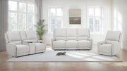 Sylmar 3-piece Chenille Power Reclining Sofa Set Dove Grey