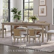 Sheridan Pointe Alt 7 Piece Rectangular Table Set