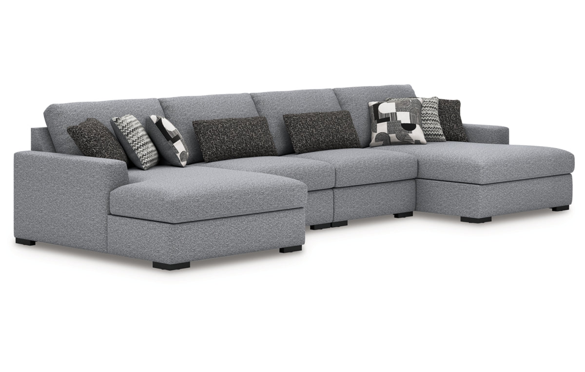 Bealton 4-Piece Sectional with Double Chaise