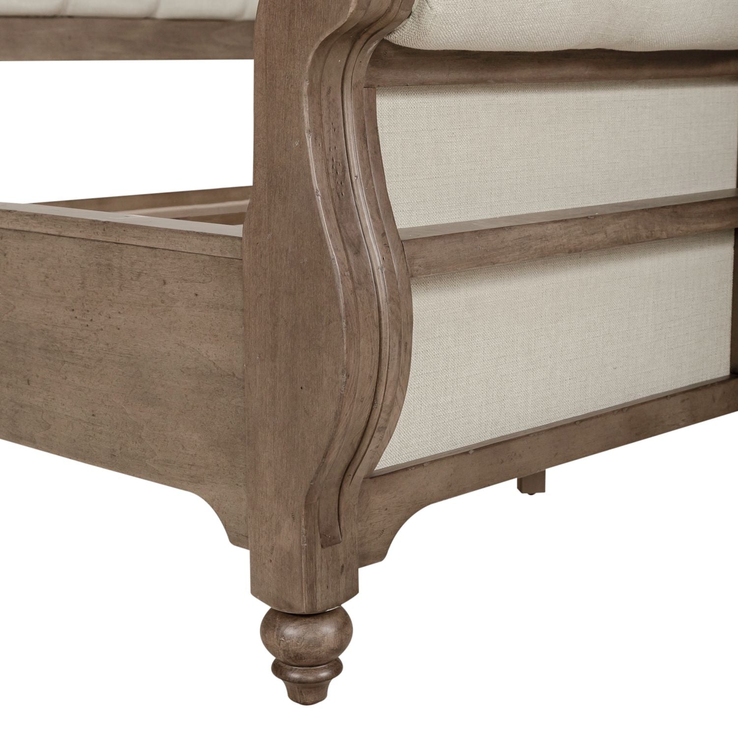 Americana Farmhouse King Sleigh Bed