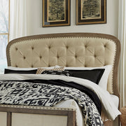 Americana Farmhouse King Tufted Panel Headboard