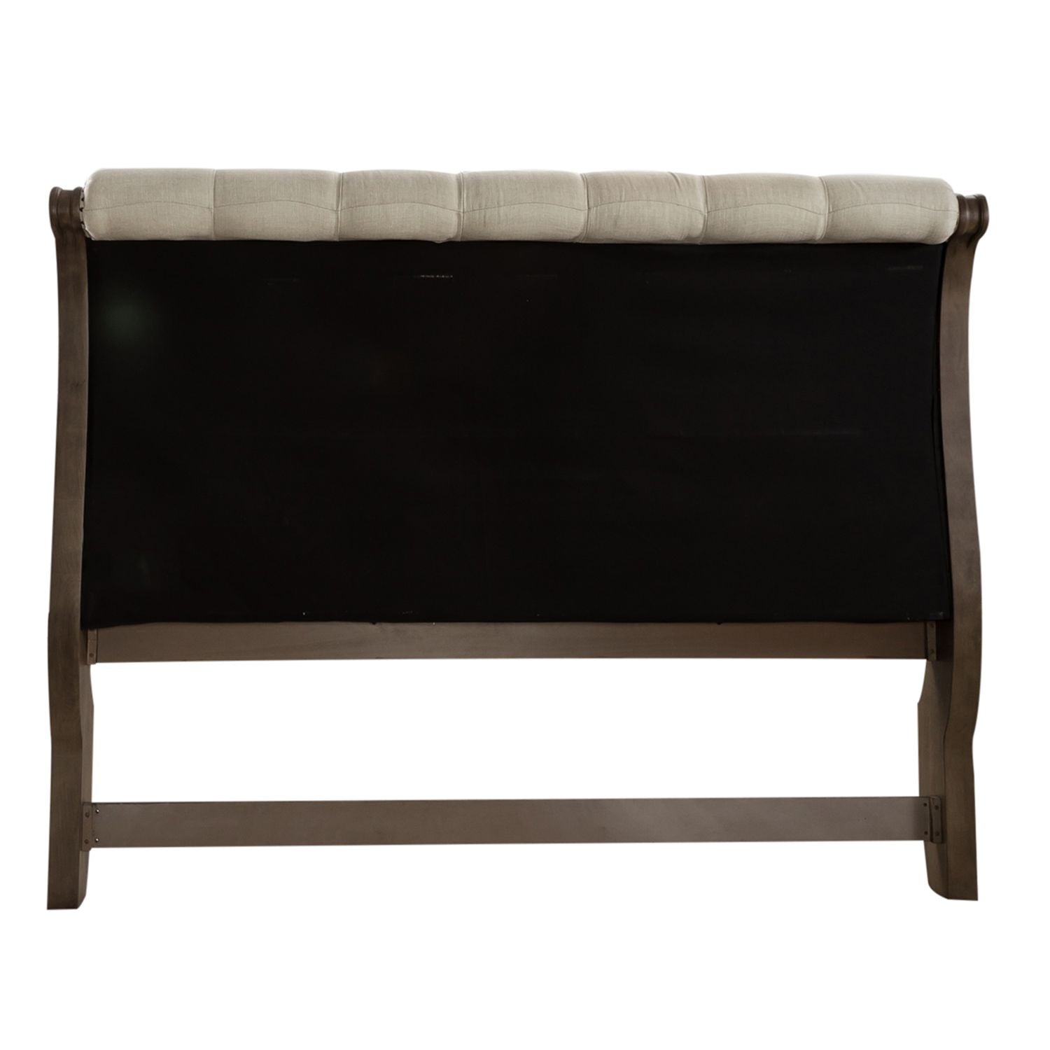 Americana Farmhouse Queen Upholstery Sleigh Headboard