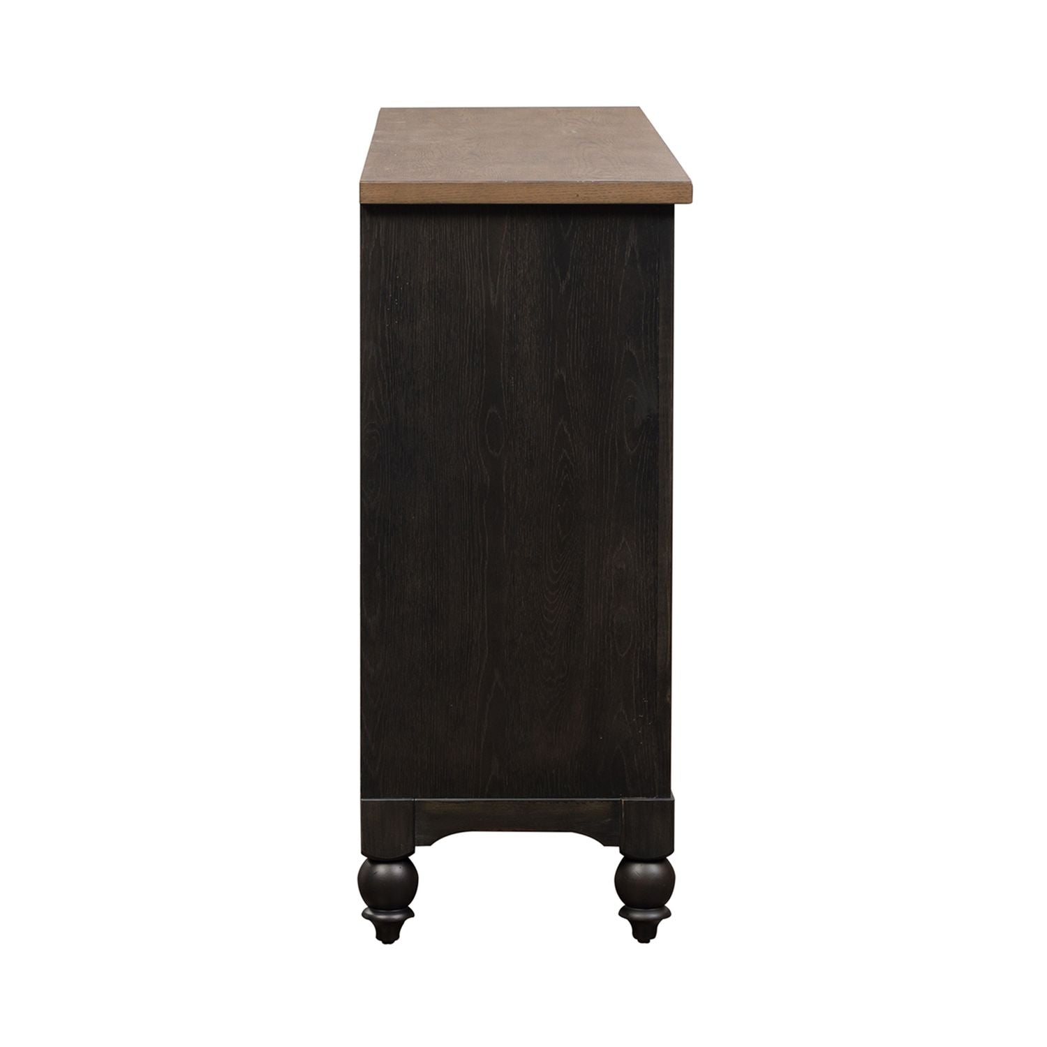 Americana Farmhouse 9 Drawer Dresser - Black
