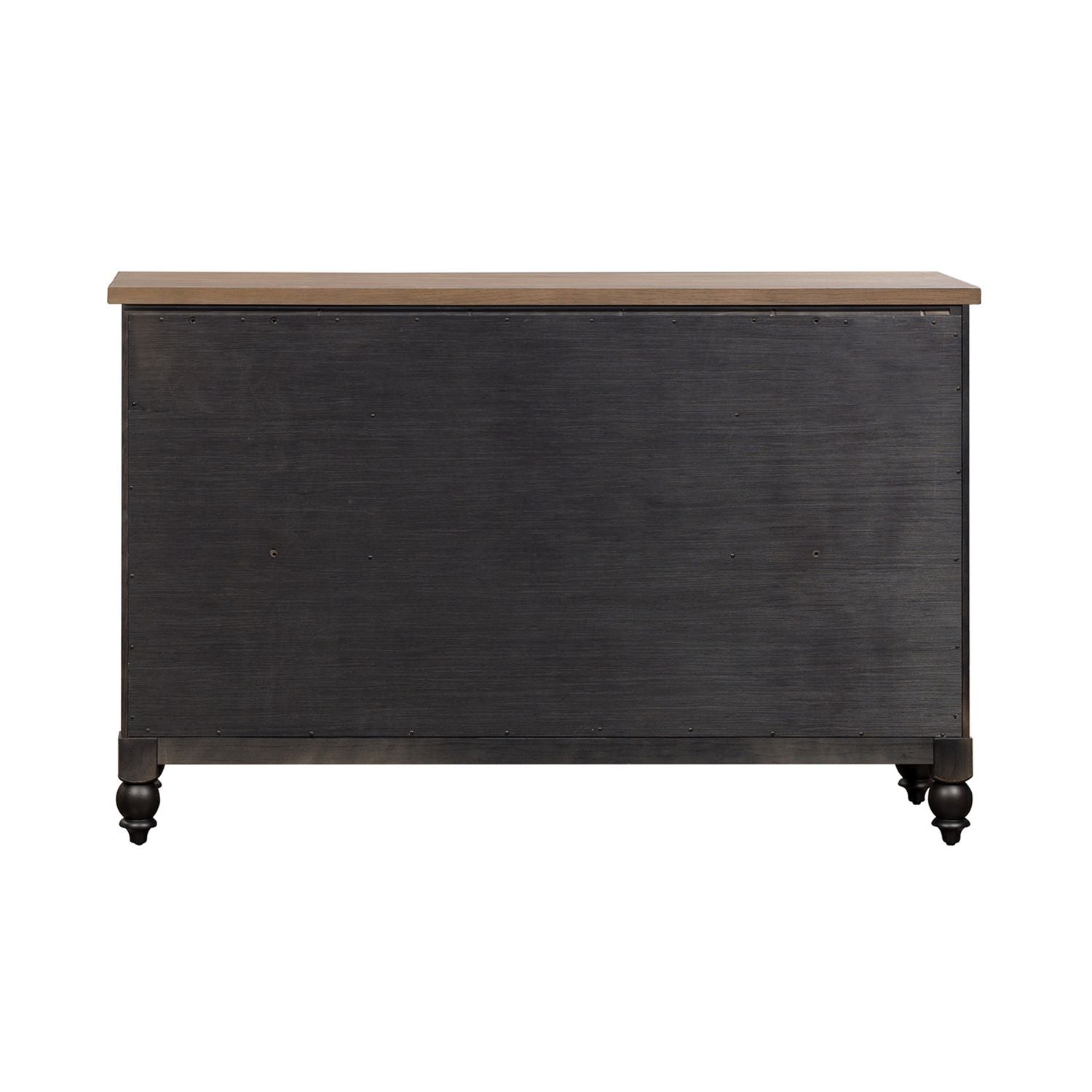Americana Farmhouse 9 Drawer Dresser - Black