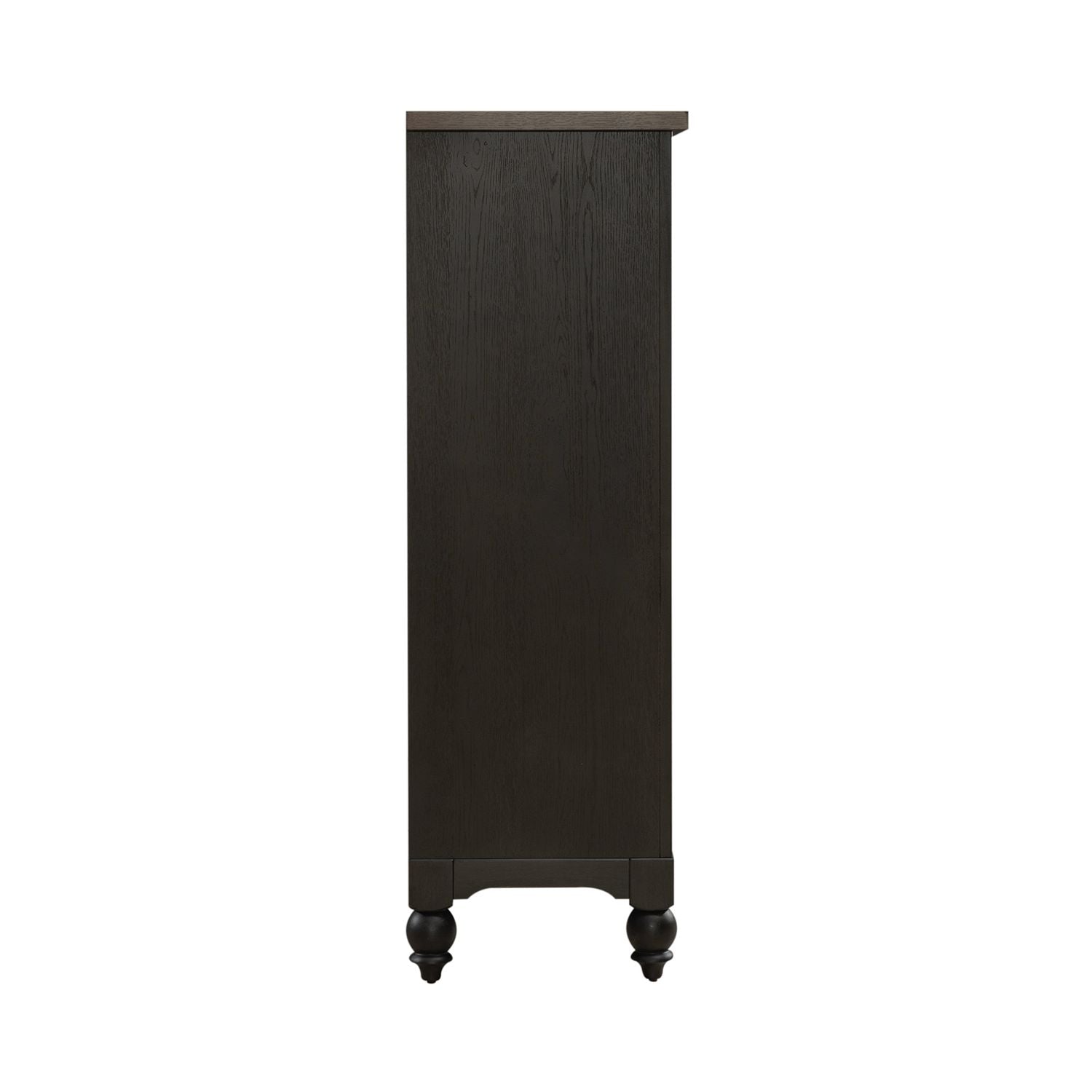 Americana Farmhouse 5 Drawer Chest - Black