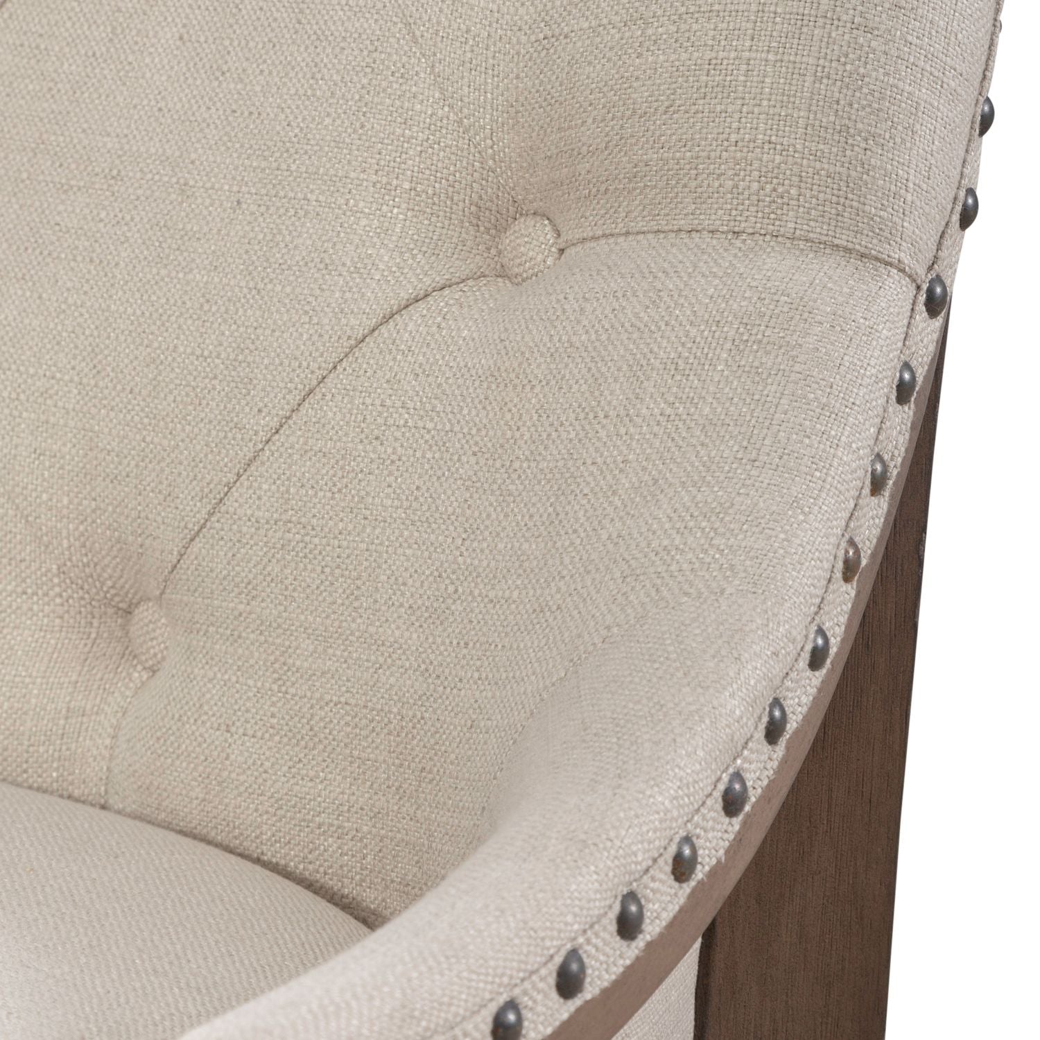 Americana Farmhouse Upholstery Shelter Dining Bench