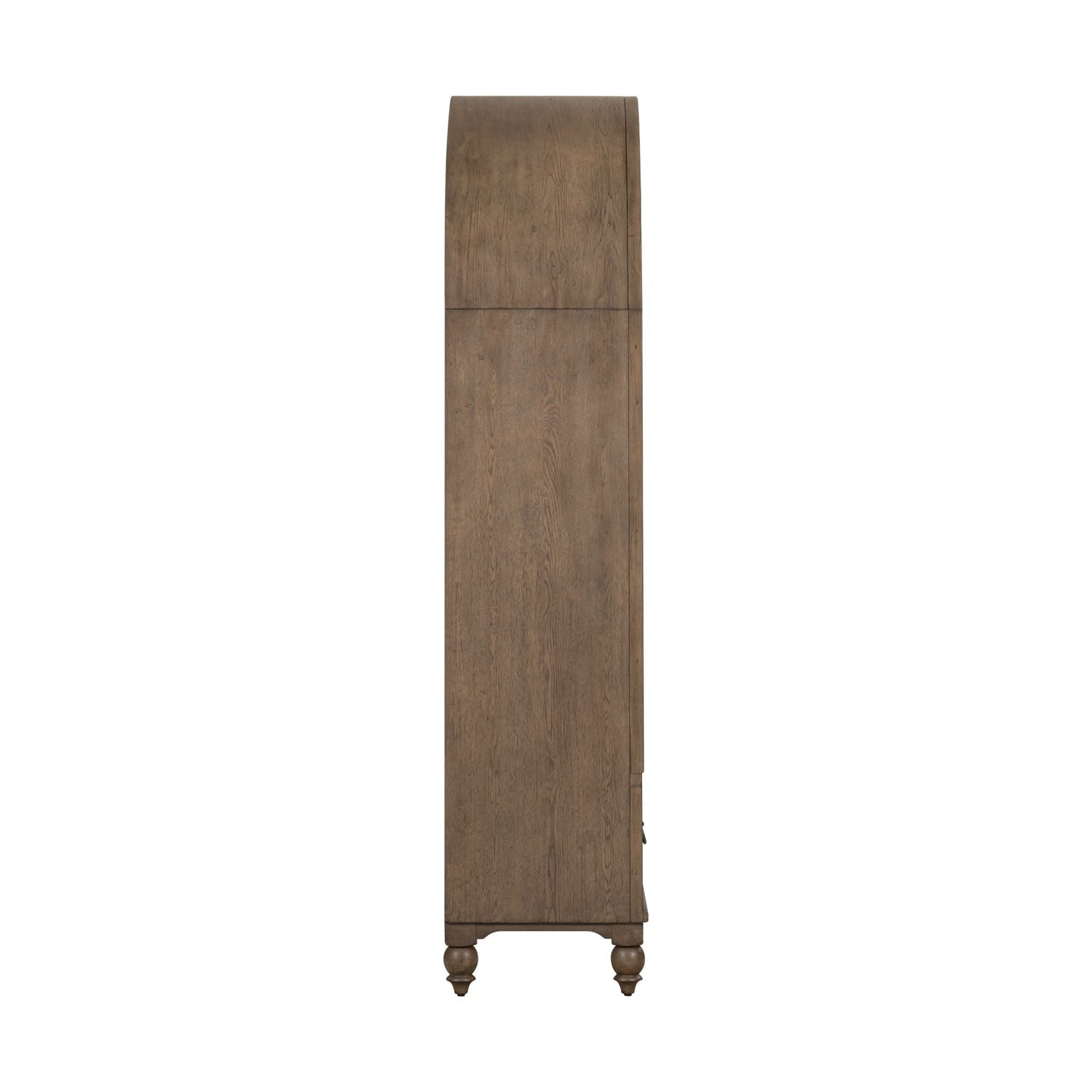 Americana Farmhouse Arched Display Cabinet