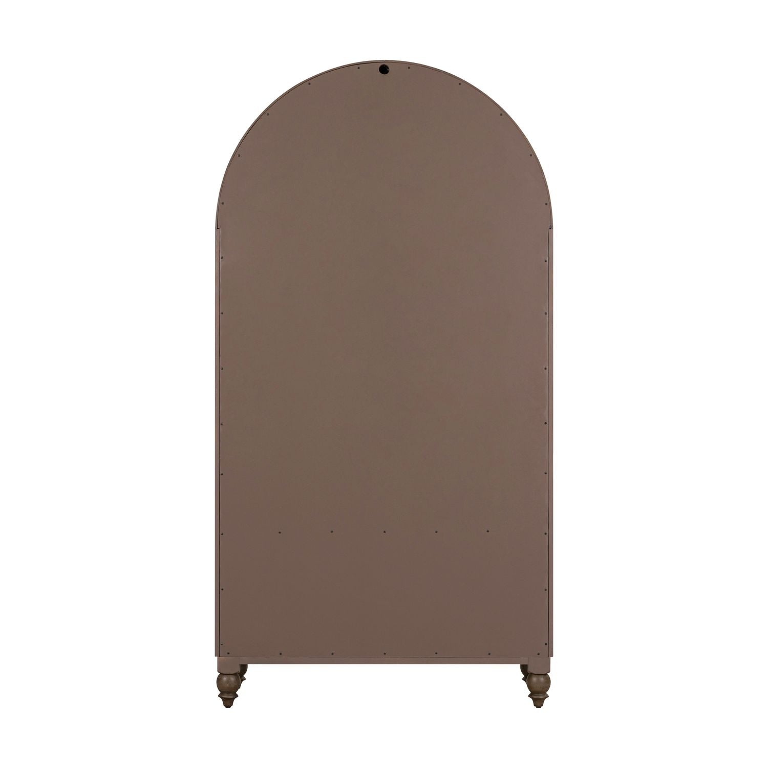 Americana Farmhouse Arched Display Cabinet