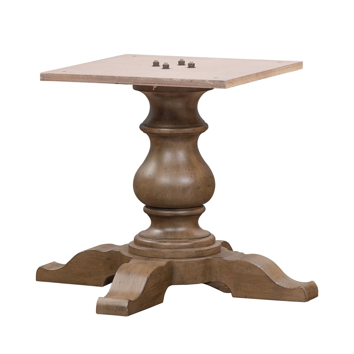 Americana Farmhouse 5 Piece Pedestal Table Set