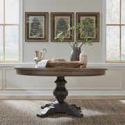 Americana Farmhouse Opt Pedestal Table