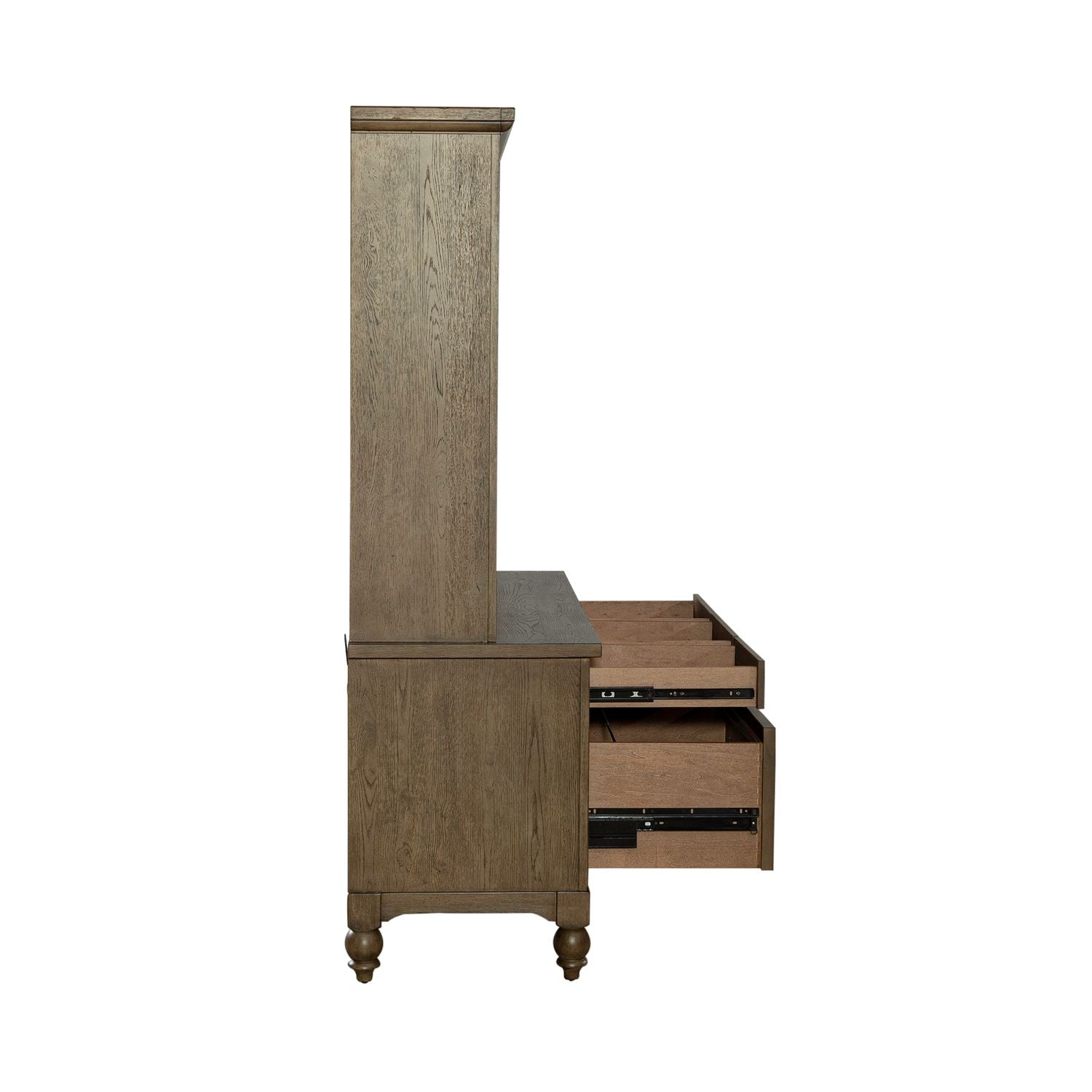Americana Farmhouse Credenza & Hutch