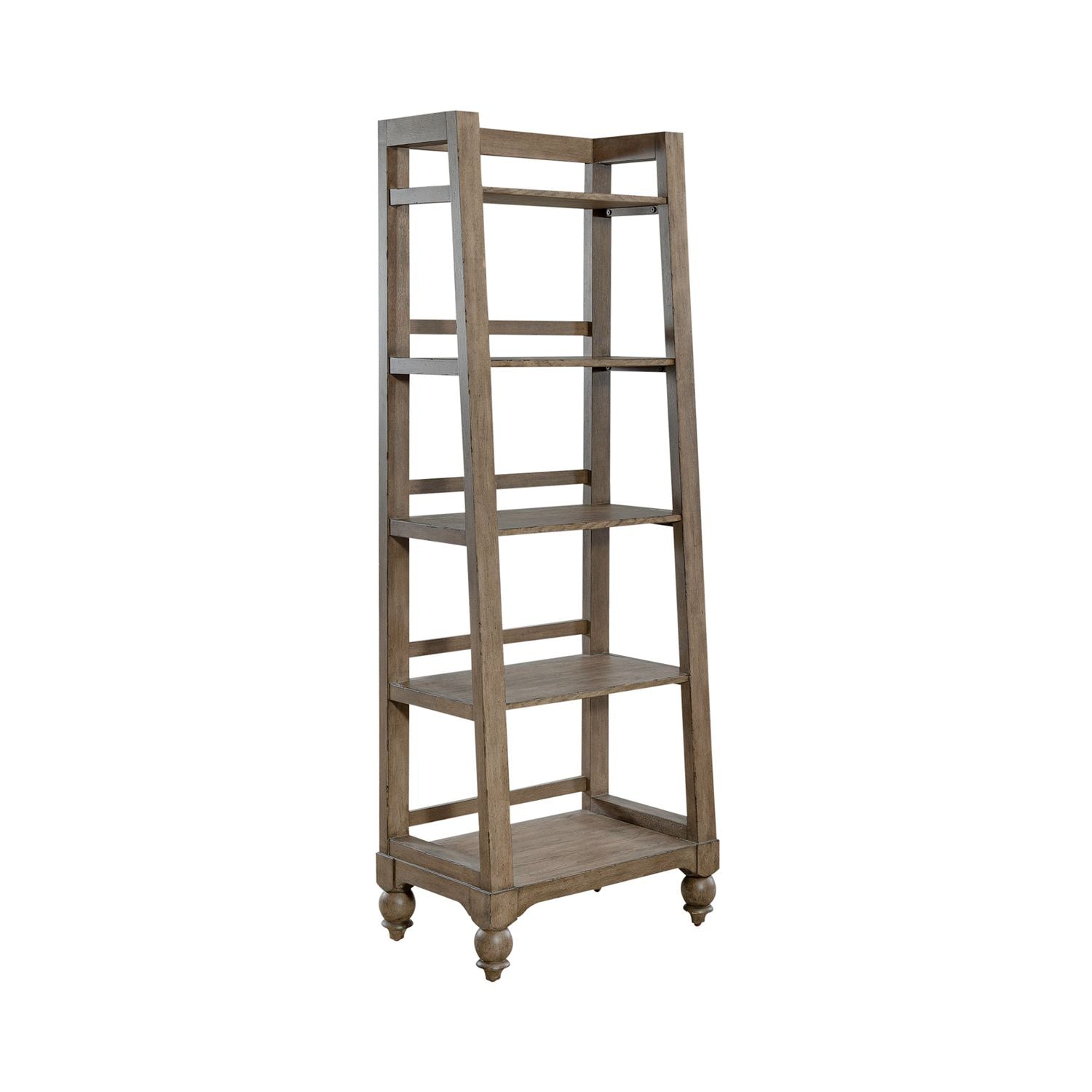 Americana Farmhouse Leaning Pier Bookcase