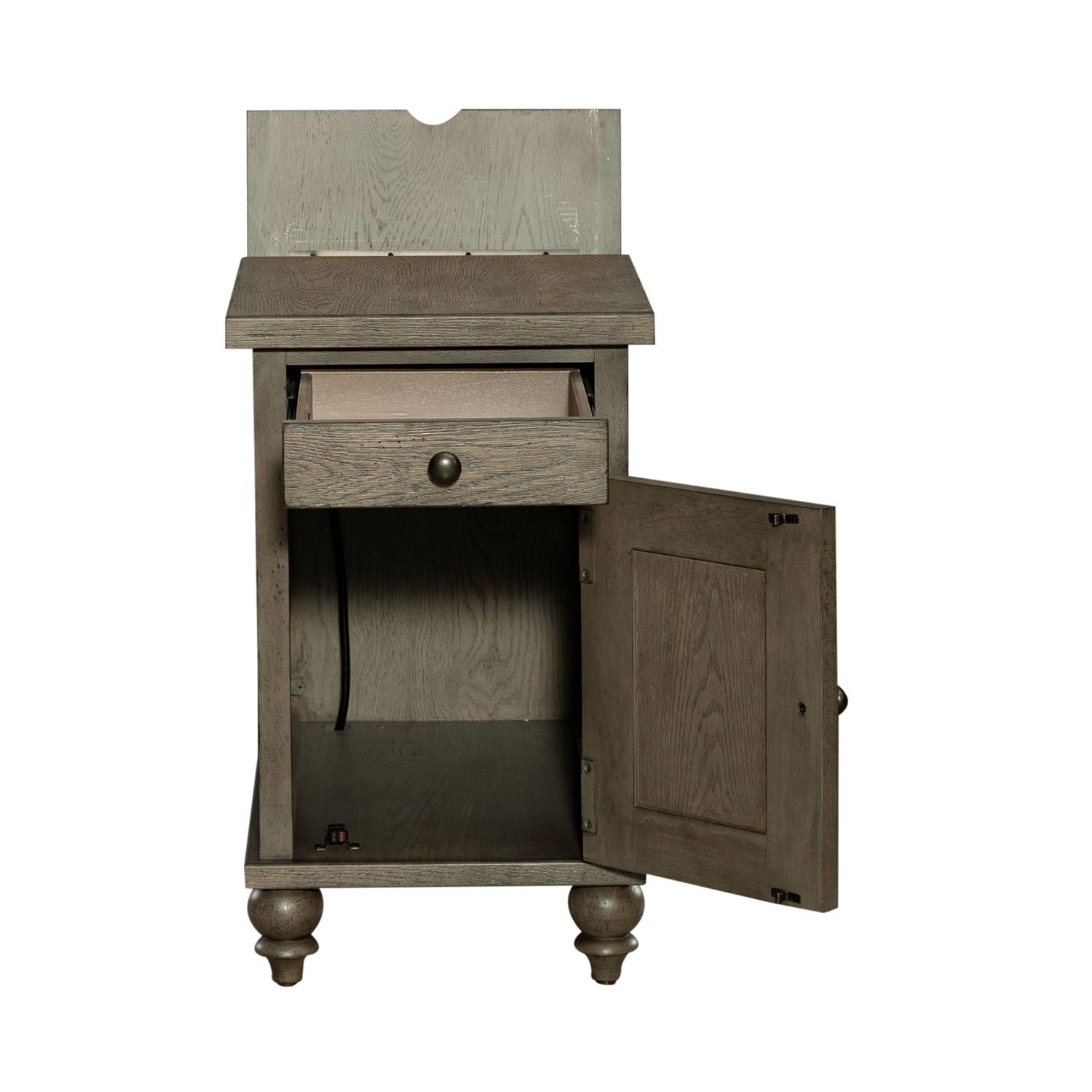 Americana Farmhouse Chair Side Table